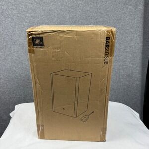 JBL Bar 2.0 Wireless Subwoofer 6.5 Inch Deep Bass Home Theater BAR2.0 SUB Black